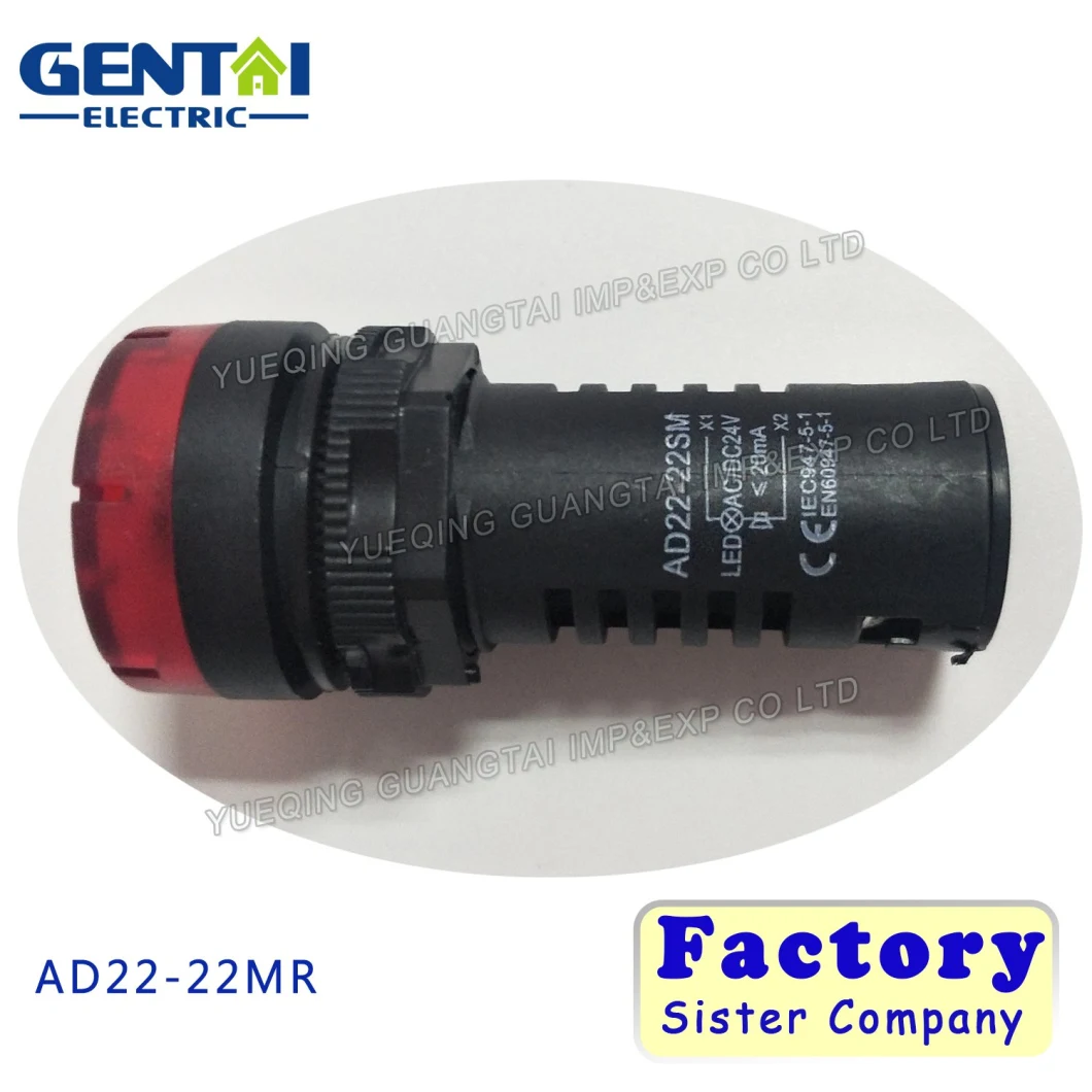 22mm 24V Indicator with Flash Buzzer Warning Light